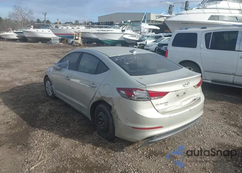 2017 Hyundai Elantra Se z USA, uszkodzony, nr VIN 5NPD74LF5HH100839